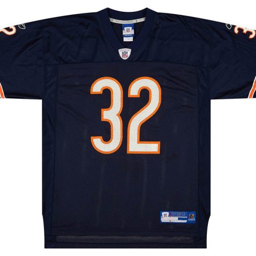2005-06 CHICAGO BEARS BENSON #32 REEBOK ON FIELD JERSEY (HOME) L
