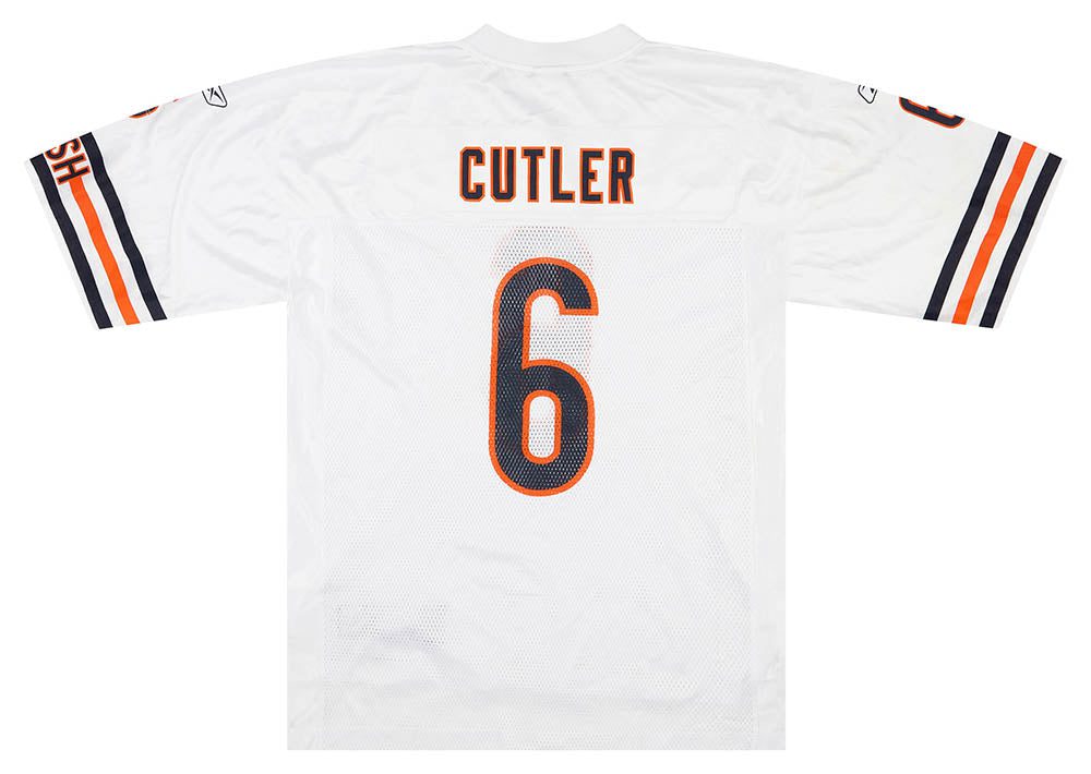 2009 CHICAGO BEARS CUTLER #6 REEBOK ON FIELD JERSEY (AWAY) L 2 classicamericansports 75