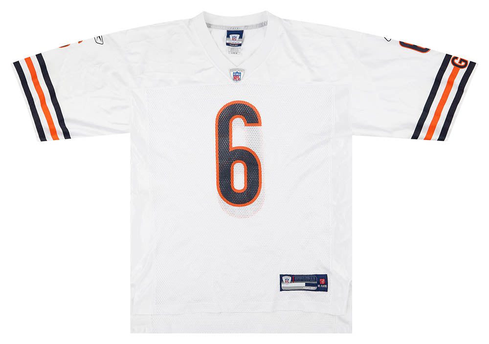 2009 CHICAGO BEARS CUTLER #6 REEBOK ON FIELD JERSEY (AWAY) L 1 classicamericansports 76