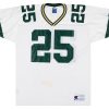 1997-00 GREEN BAY PACKERS LEVENS #25 CHAMPION JERSEY (AWAY) L 5 classicamericansports 86