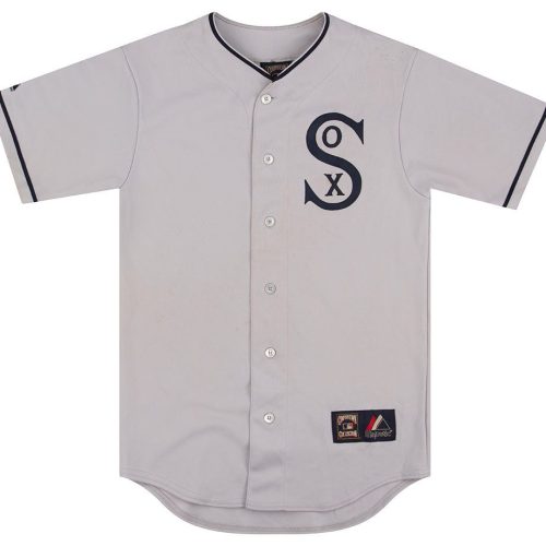 1917-21 CHICAGO WHITE SOX #2 MAJESTIC COOPERSTOWN COLLECTION JERSEY (AWAY) S