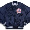 1990's NEW YORK YANKEES CHALK LINE VARSITY JACKET XL 3 dsc4831