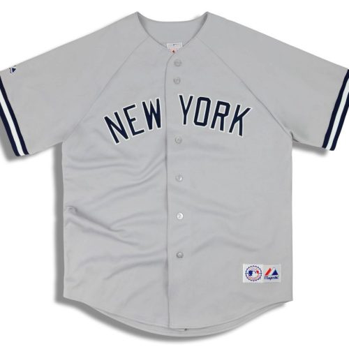 2005-2009 NEW YORK YANKEES MAJESTIC JERSEY (AWAY) XXL