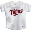 2000's MINNESOTA TWINS RUSSELL ATHLETIC JERSEY TEE (HOME) L 2 dsc 0064