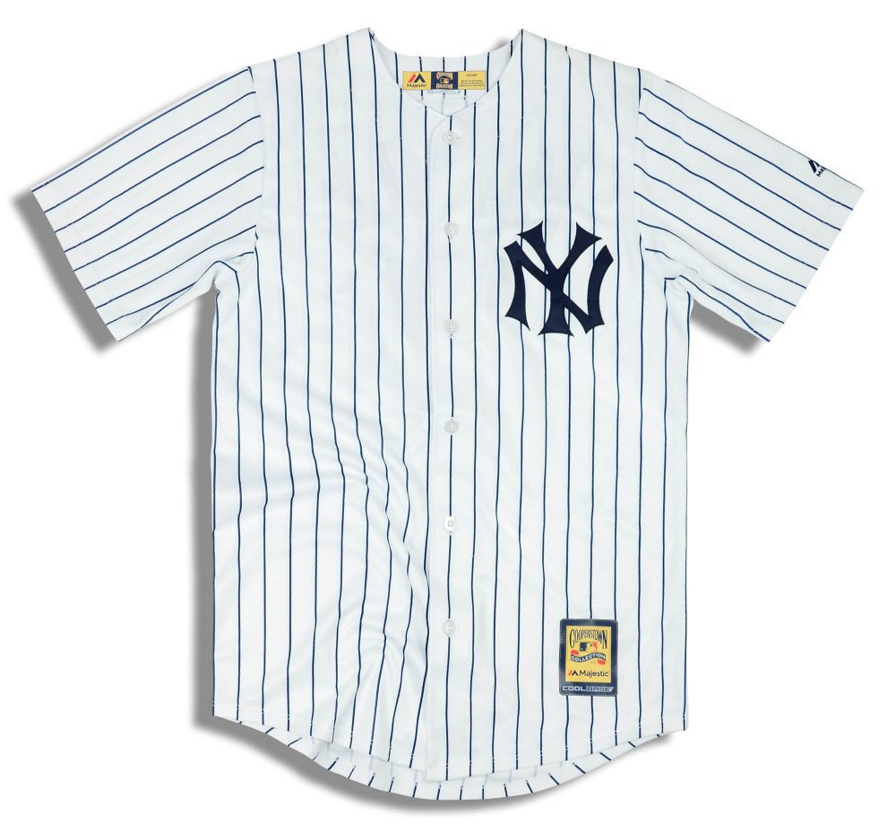 1950's CLASSIC NEW YORK YANKEES MANTLE #7 COOPERSTOWN JERSEY (HOME) S 1 dsc 0073