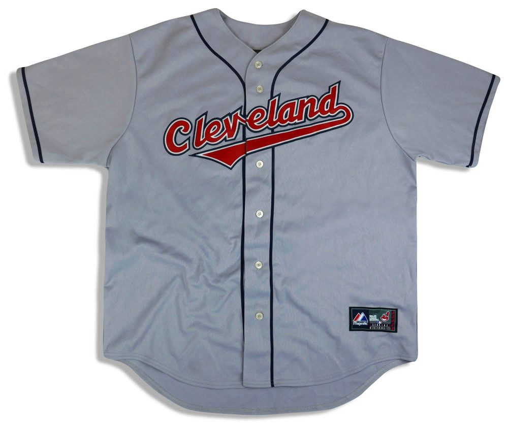 2000's CLEVELAND INDIANS VAUGHN #99 MAJESTIC JERSEY (AWAY) XL 1 dsc 0197