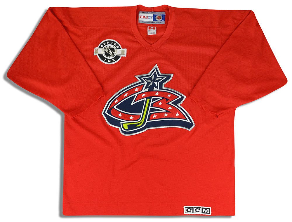 2000-07 COLUMBUS BLUE JACKETS CCM CENTER ICE JERSEY L 1 dsc 0270 1 1
