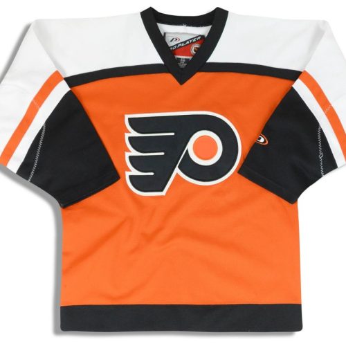 1999-00 PHILADELPHIA FLYERS PRO PLAYER JERSEY (AWAY) Y