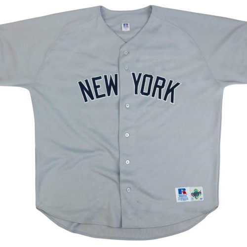 1990's NEW YORK YANKEES MARTINEZ #24 RUSSELL ATHLETIC DIAMOND COLLECTION JERSEY (AWAY) XXL