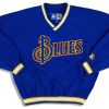 1990's ST. LOUIS BLUES STARTER PULLOVER JACKET M 4 dsc 0575