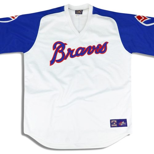 1972-75 ATLANTA BRAVES MAJESTIC COOPERSTOWN COLLECTION JERSEY (HOME) XXL