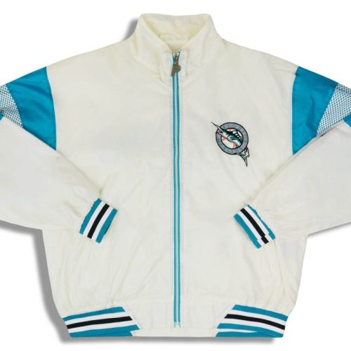 1990's FLORIDA MARLINS PRO PLAYER RAIN JACKET XL