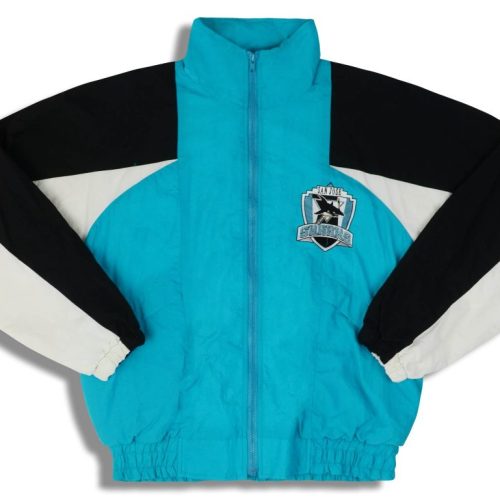 1990's SAN JOSE SHARKS RAIN JACKET L