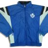 1990's TORONTO MAPLE LEAFS STARTER RAIN JACKET L 5 dsc 0940