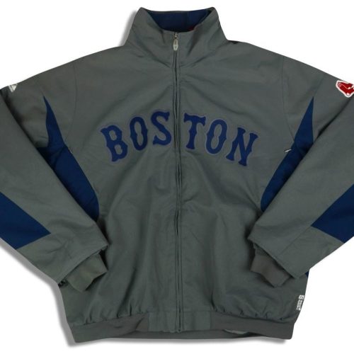 2010's BOSTON RED SOX MAJESTIC THERMA BASE JACKET L