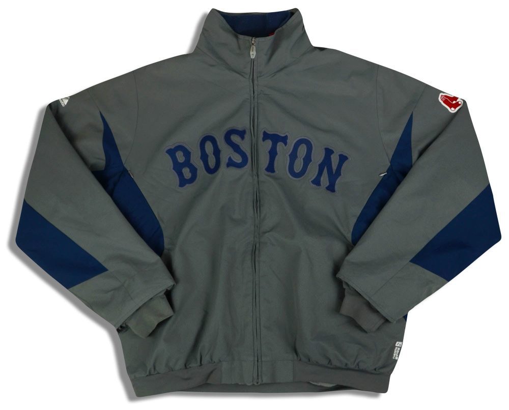 2010's BOSTON RED SOX MAJESTIC THERMA BASE JACKET L 1 dsc 1012