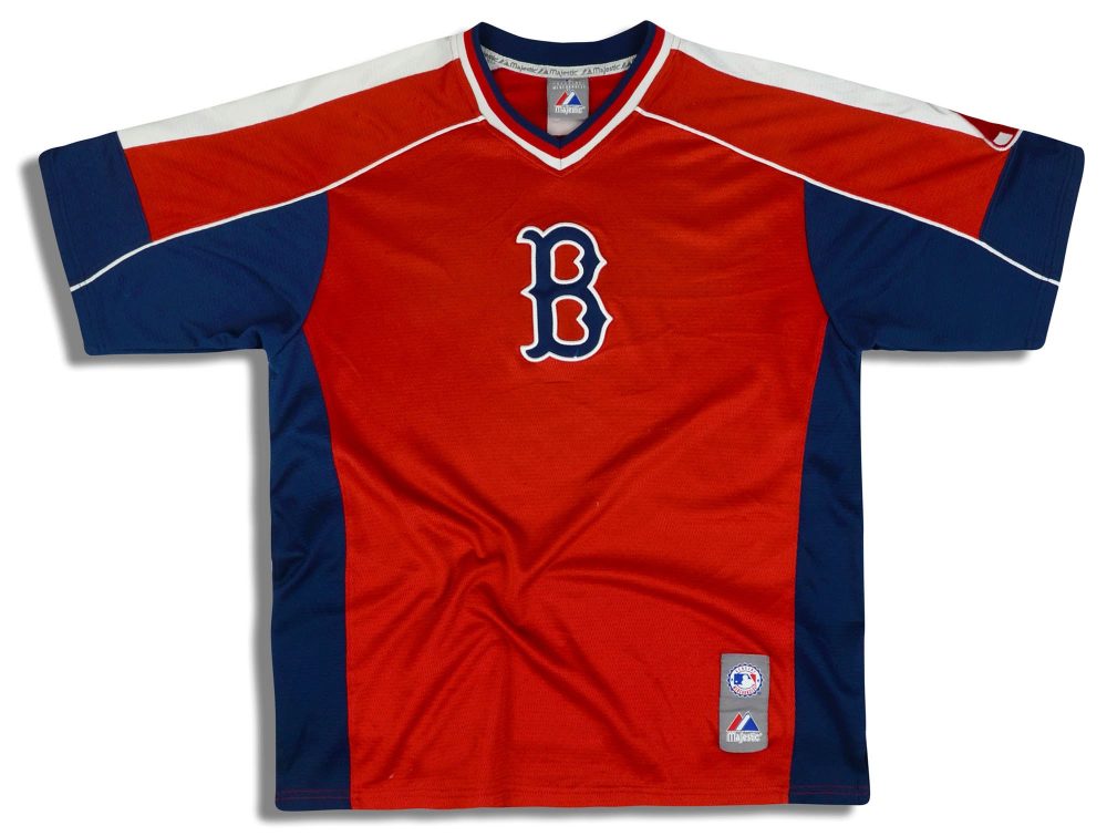 2009 BOSTON RED SOX MAJESTIC TRAINING TEE M 1 dsc 1016