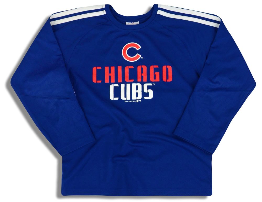 2000's CHICAGO CUBS L/S TRAINING TEE Y 1 dsc 1038