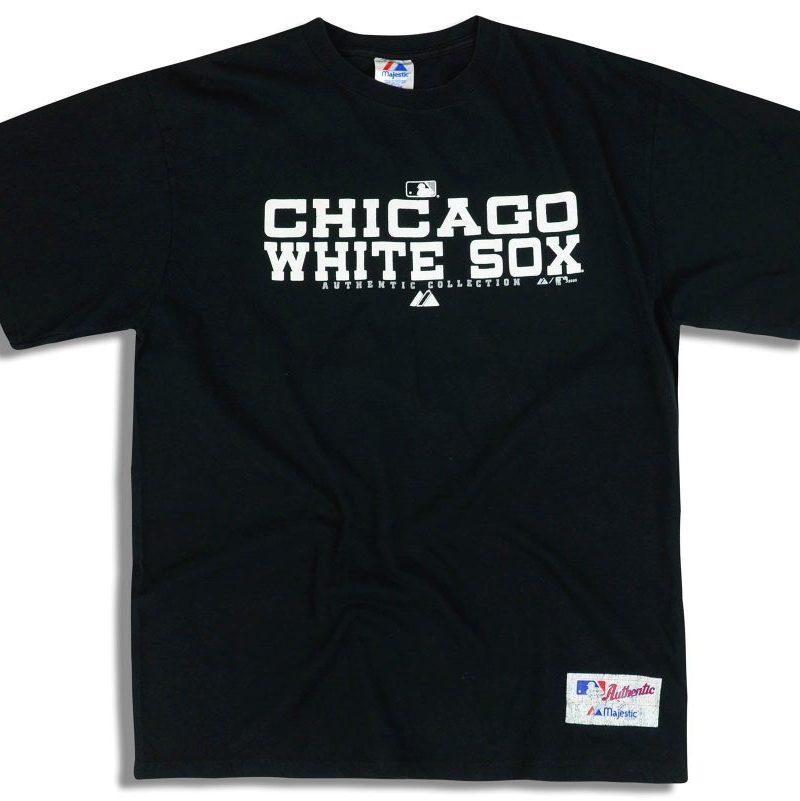 2005 CHICAGO WHITE SOX MAJESTIC AUTHENTIC COLLECTION TEE L