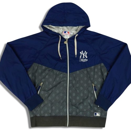 2000's NEW YORK YANKEES WINDBREAKER JACKET S