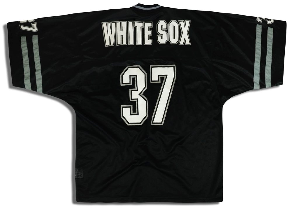 1990's CHICAGO WHITE SOX #37 CMP FOOTBALL JERSEY XL 2 dsc 1294