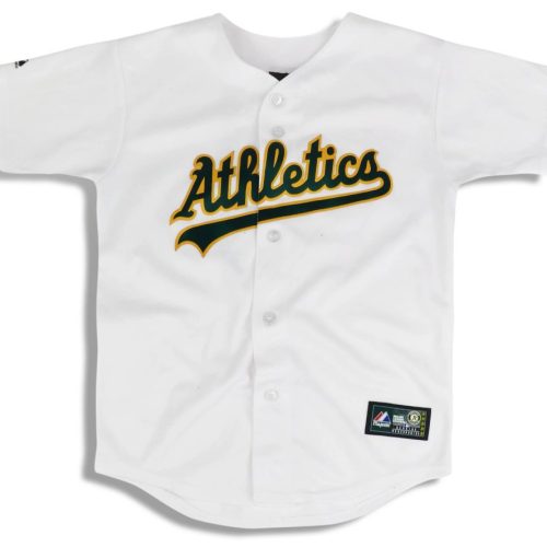 2009-13 OAKLAND ATHLETICS MAJESTIC JERSEY (HOME) Y