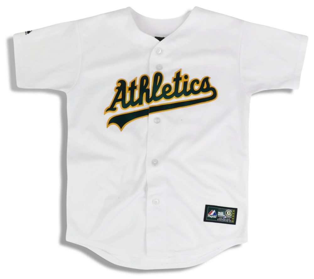 2009-13 OAKLAND ATHLETICS MAJESTIC JERSEY (HOME) Y 1 dsc 1303