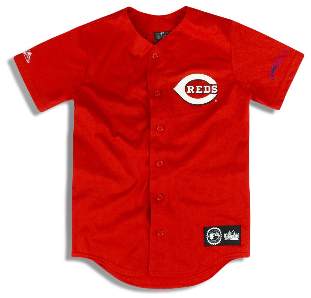 2000's CINCINNATI REDS GRIFFEY #30 MAJESTIC JERSEY Y 1 dsc 1306
