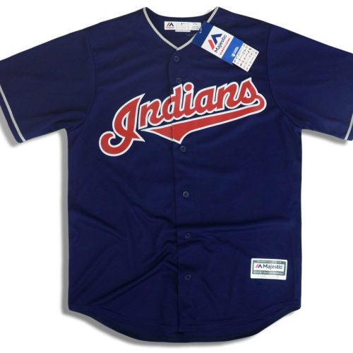 2018 CLEVELAND INDIANS BRANTLEY #23 MAJESTIC COOL BASE JERSEY (ALTERNATE) M - W/TAGS