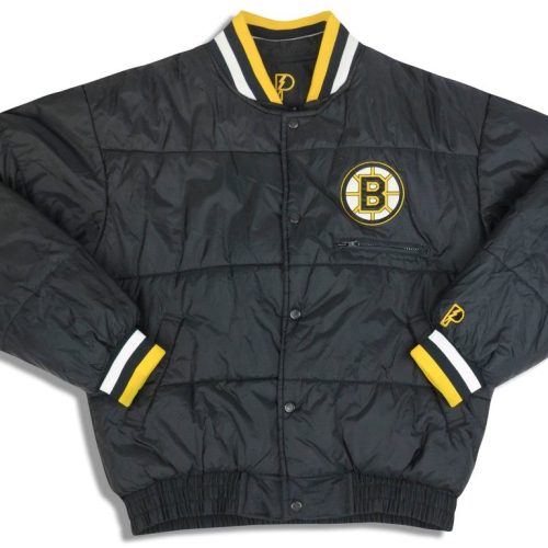 1995-99 BOSTON BRUINS PRO PLAYER REVERSIBLE JACKET M