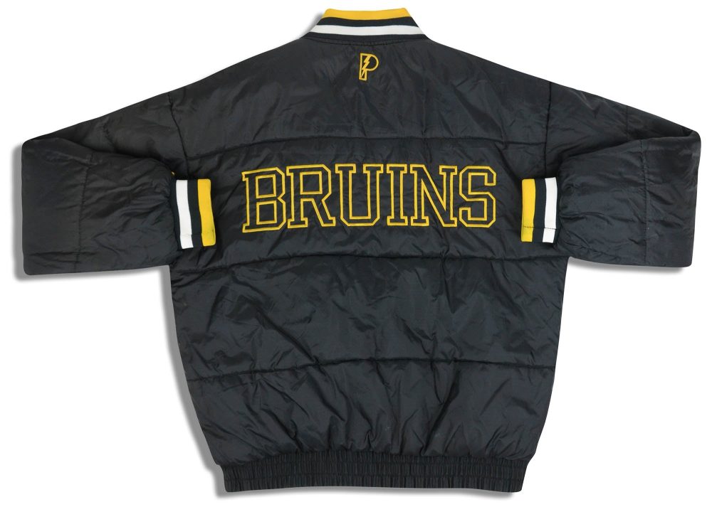 1995-99 BOSTON BRUINS PRO PLAYER REVERSIBLE JACKET M 2 dsc 2065