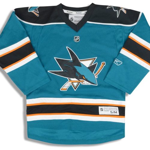 2008-09 SAN JOSE SHARKS REEBOK JERSEY (HOME) Y