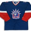 1996-98 NEW YORK RANGERS STARTER JERSEY (ALTERNATE) XL 3 dsc 2147
