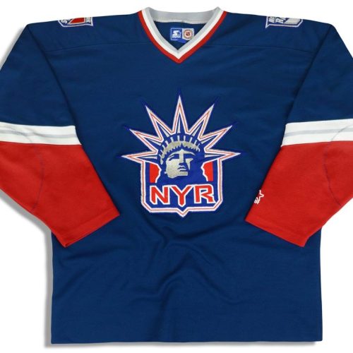 1996-98 NEW YORK RANGERS STARTER JERSEY (ALTERNATE) XL