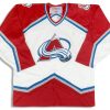 1996-98 COLORADO AVALANCHE CCM JERSEY (HOME) L 4 dsc 2393