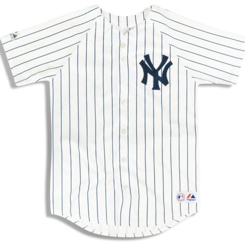 2006-08 NEW YORK YANKEES DAMON #18 MAJESTIC JERSEY (HOME) Y