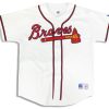 2000-04 ATLANTA BRAVES RUSSELL ATHLETIC JERSEY (HOME) L 3 dsc 2436