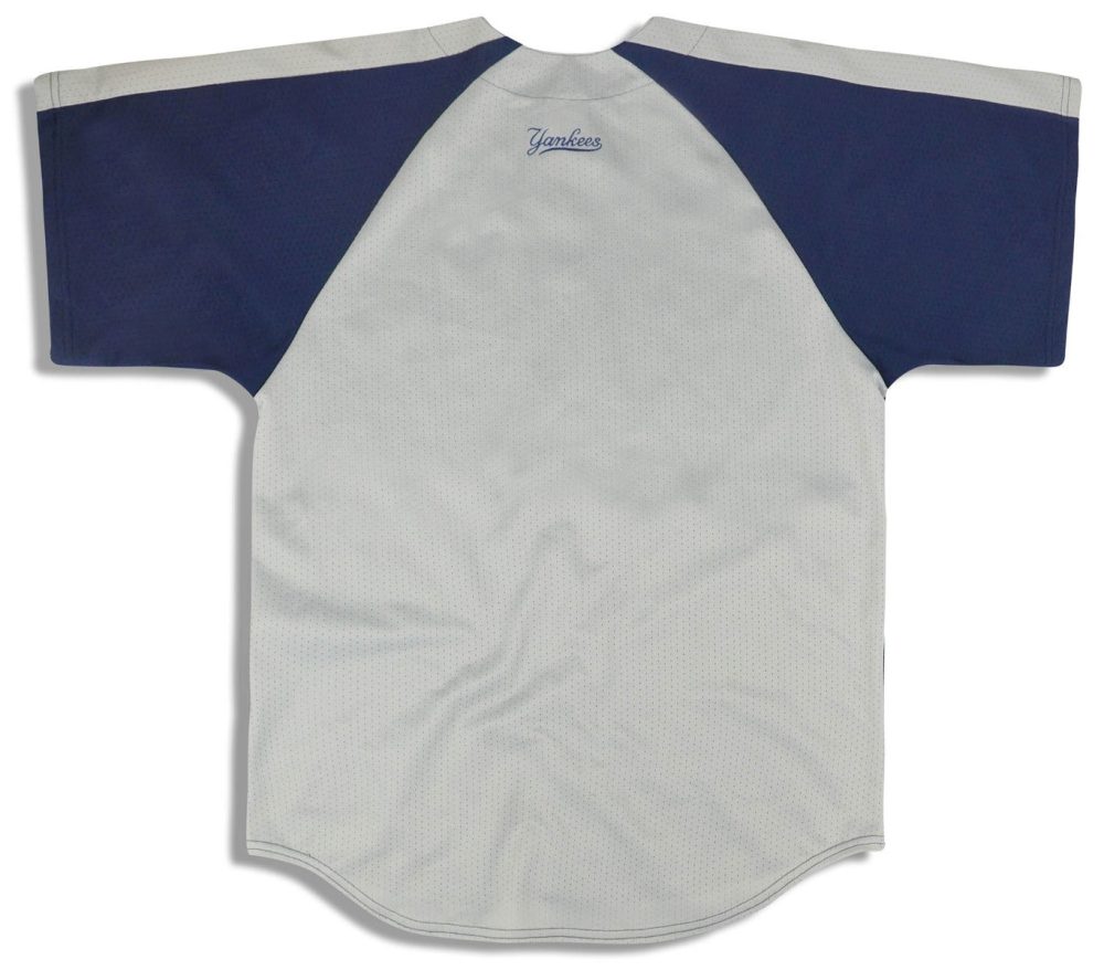 1990’s NEW YORK YANKEES MAJESTIC JERSEY (ALTERNATE) L 2 dsc 2483