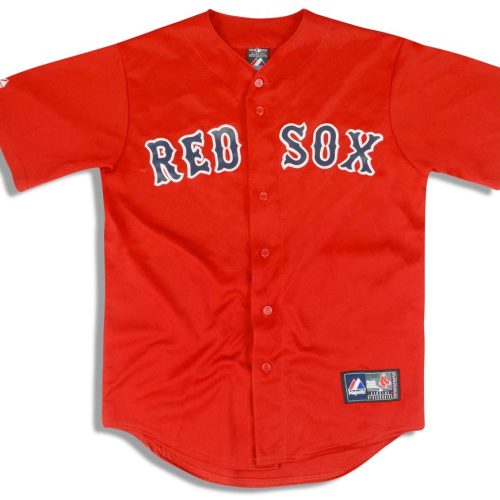 2010 BOSTON RED SOX MAJESTIC JERSEY (ALTERNATE) M