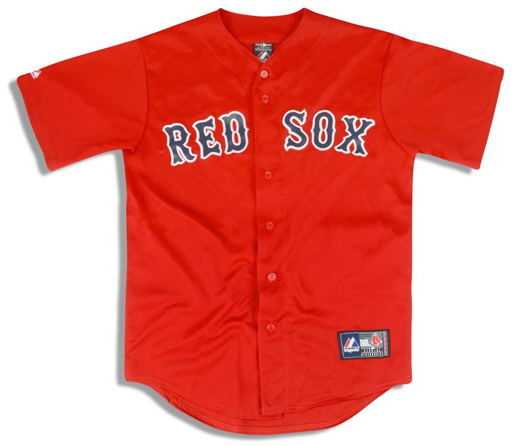 2010 BOSTON RED SOX MAJESTIC JERSEY (ALTERNATE) M 1 dsc 2487