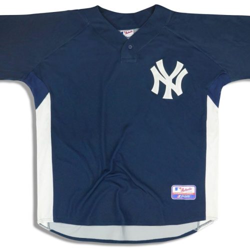 2015 NEW YORK YANKEES AUTHENTIC MAJESTIC BATTING PRACTICE JERSEY XL