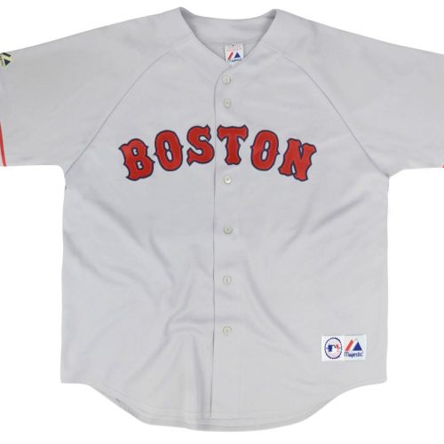 2005-08 BOSTON RED SOX MAJESTIC JERSEY (AWAY) XL