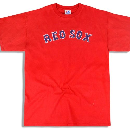 2004-07 BOSTON RED SOX SCHILLING #38 MAJESTIC TEE XL