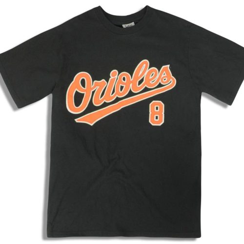 2001 BALTIMORE ORIOLES RIPKEN #8 LEE SPORT GRAPHIC TEE M