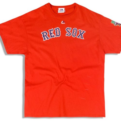 2016 BOSTON RED SOX ORTIZ #34 MAJESTIC TEE L
