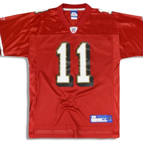 2005-06 SAN FRANCISCO 49ERS SMITH #11 REEBOK ON FIELD JERSEY (HOME) M