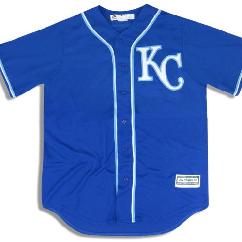 2014-16 KANSAS CITY ROYALS MAJESTIC COOL BASE JERSEY (AWAY) L