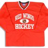 1990's DETROIT RED WINGS STARTER JERSEY XXL 3 dsc 3351