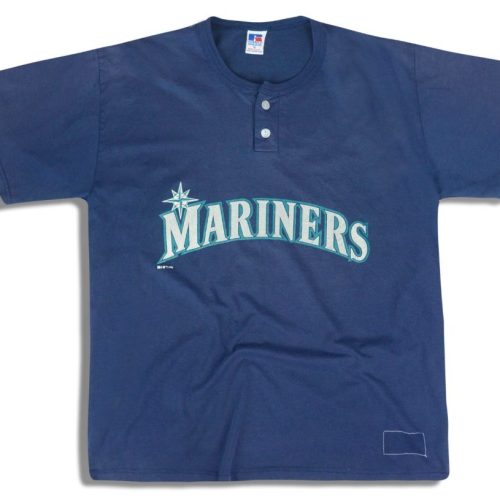 1996 SEATTLE MARINERS RUSSELL ATHLETIC GRAPHIC TEE XL