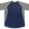 2012 ATLANTA BRAVES MAJESTIC THERMA BASE TRAINING SHIRT XL 2 dsc 4022